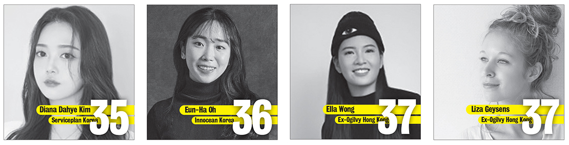 Asia’s Top 40 Most Awarded Women in Advertising – Campaign Brief Asia Creative Rankings