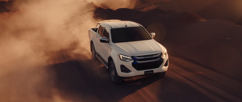Isuzu powers into the electric era with global D-MAX EV launch campaign via 3P Studio Group