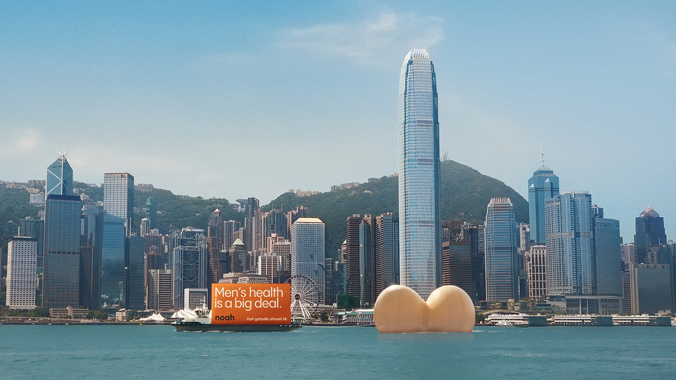Noah and BBH Singapore put men’s health on the agenda in Hong Kong with ballsy campaign