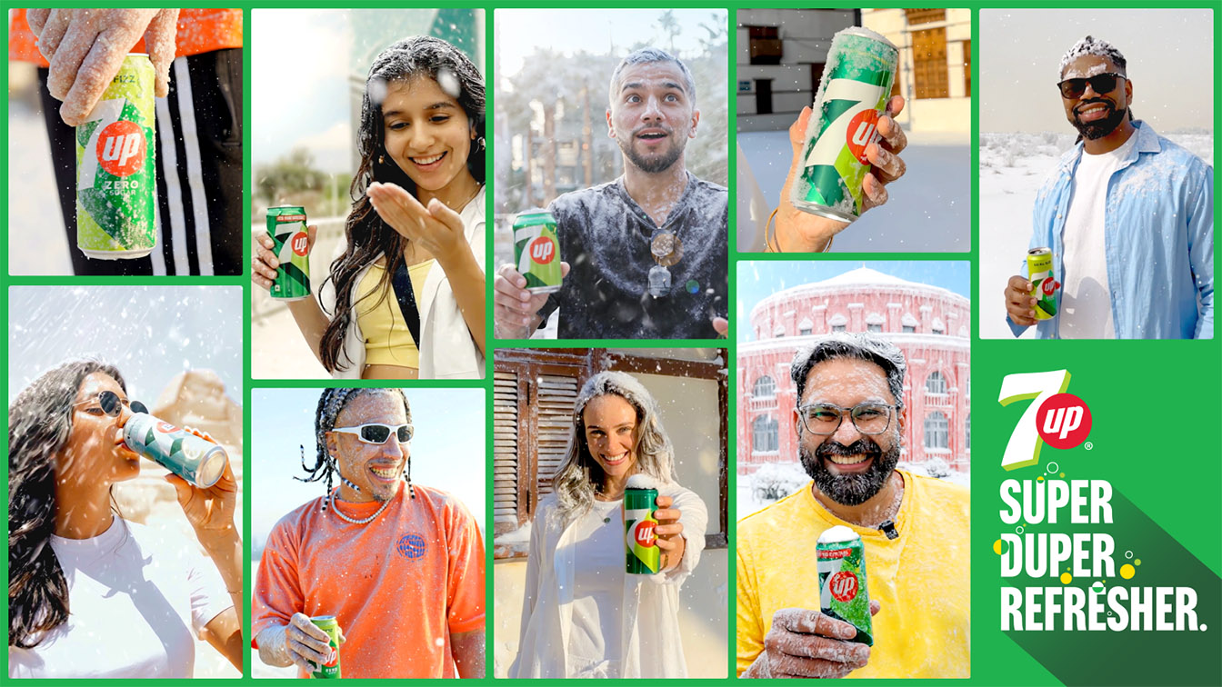7UP® brings snow to the heatwave with ‘7 Days of Super Duper Summer’ campaign