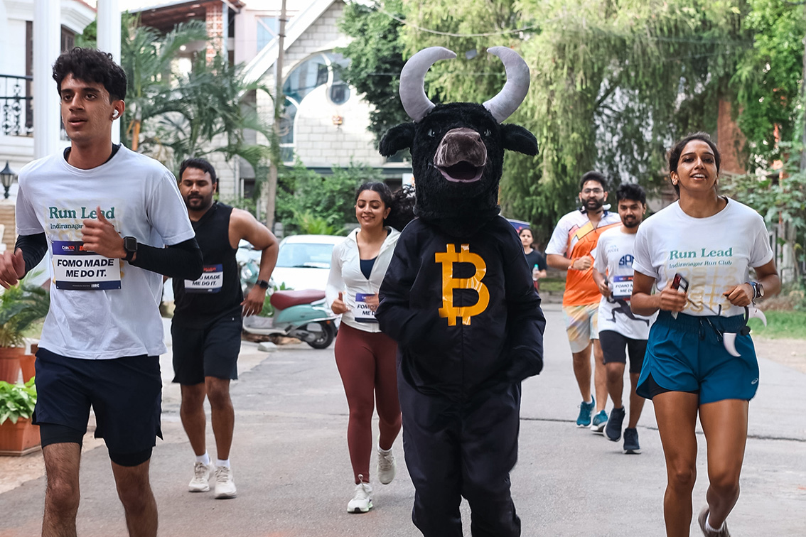 Talented and CoinDCX unleash the bulls in Bengaluru in a fusion of fitness and finance