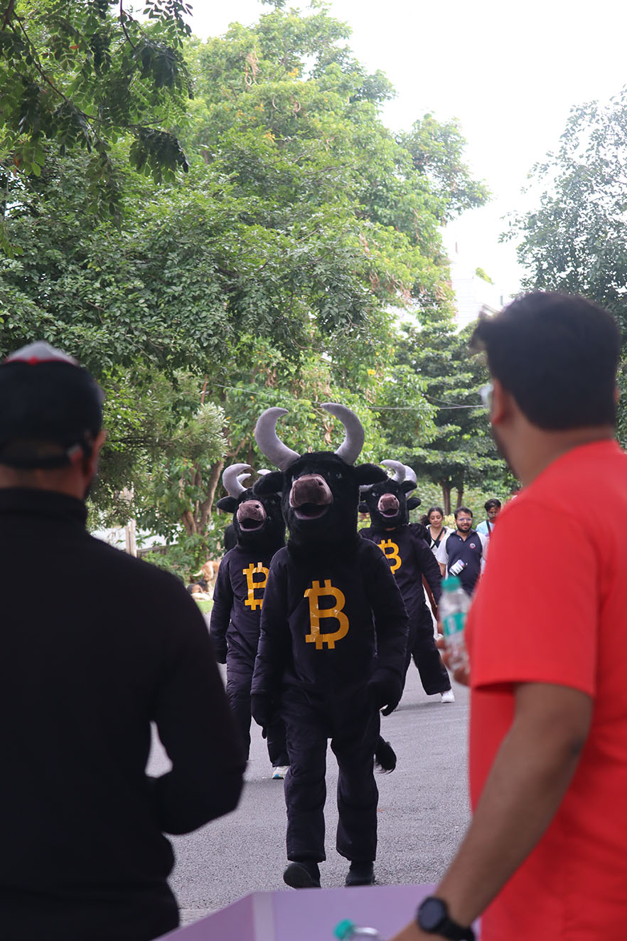 Talented and CoinDCX unleash the bulls in Bengaluru in a fusion of fitness and finance