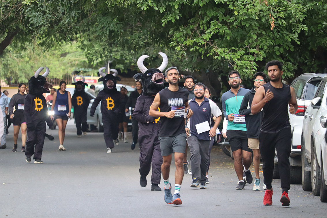 Talented and CoinDCX unleash the bulls in Bengaluru in a fusion of fitness and finance