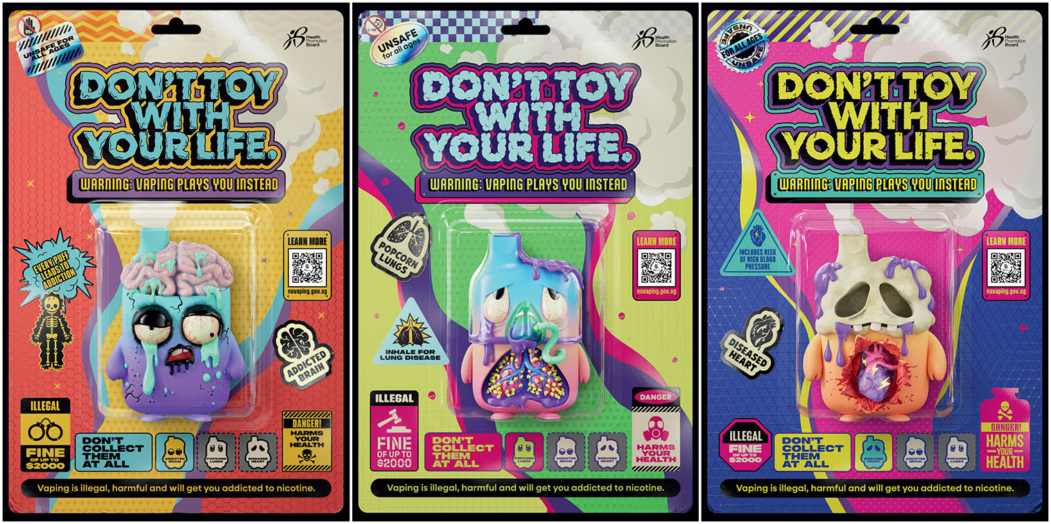 Health Promotion Board + TBWA\Singapore unveil nationwide anti-vape campaign with a dark twist