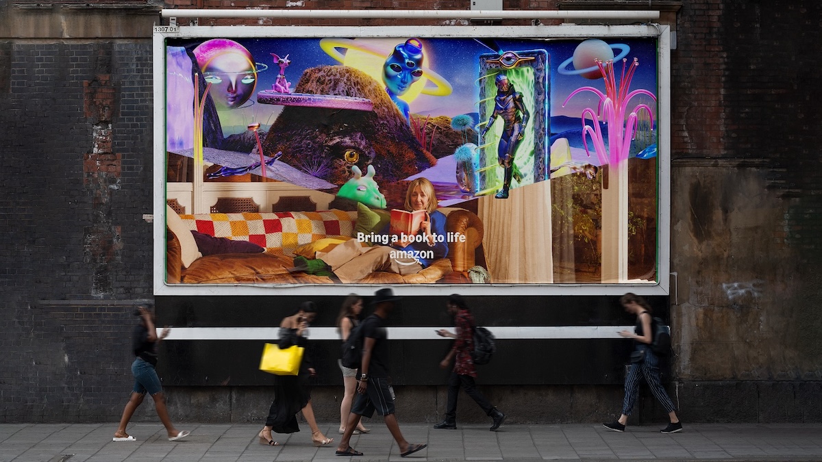 Amazon Books invites readers to ‘Bring a Book to Life’ in new campaign via Droga5 London