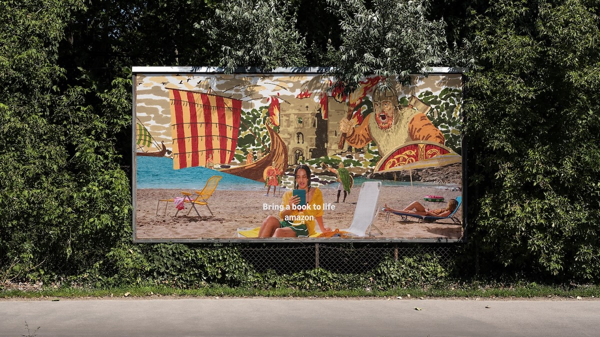 Amazon Books invites readers to ‘Bring a Book to Life’ in new campaign via Droga5 London