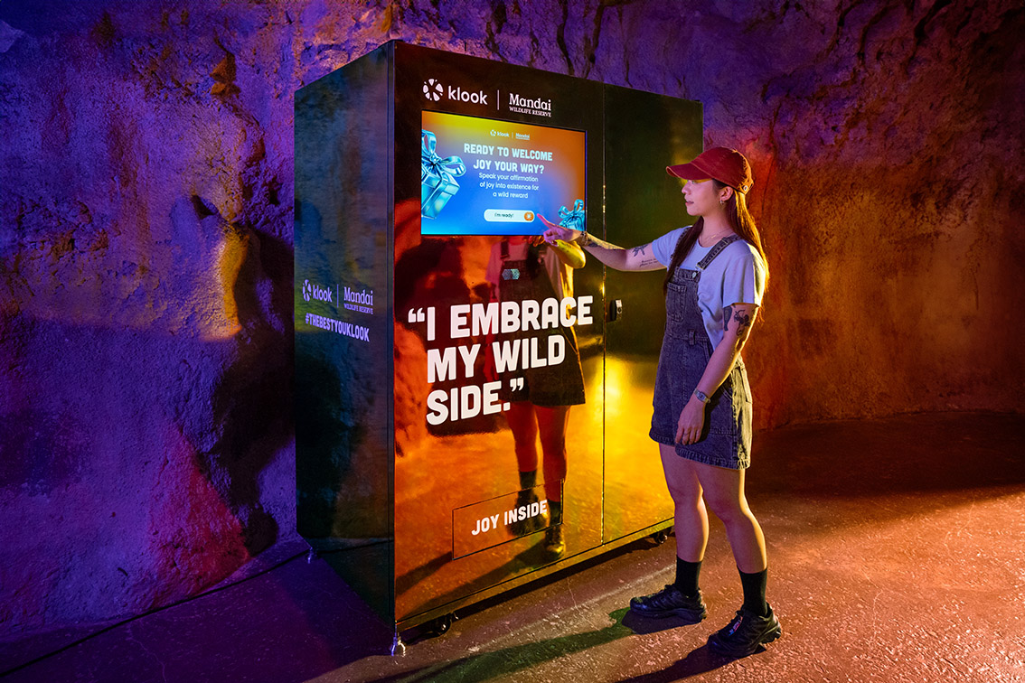 Klook and TSLA launch “Joy Dispenser” activation to inspire self-discovery through travel