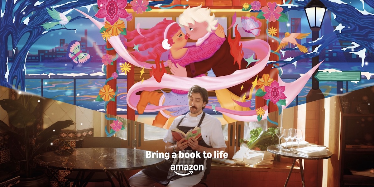 Amazon Books invites readers to ‘Bring a Book to Life’ in new campaign via Droga5 London