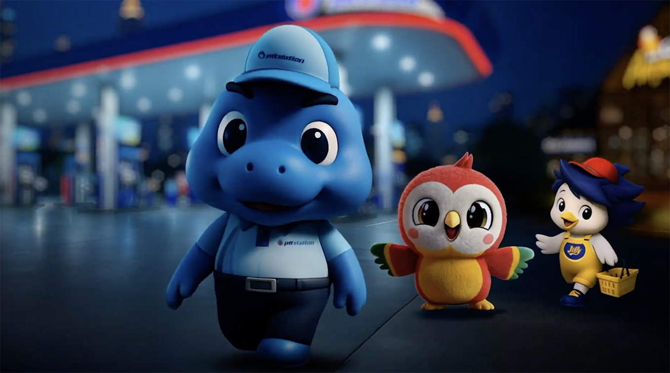 PTT Blueplus+ and CJ WORX Bangkok launch AI-generated animated film to debut new app