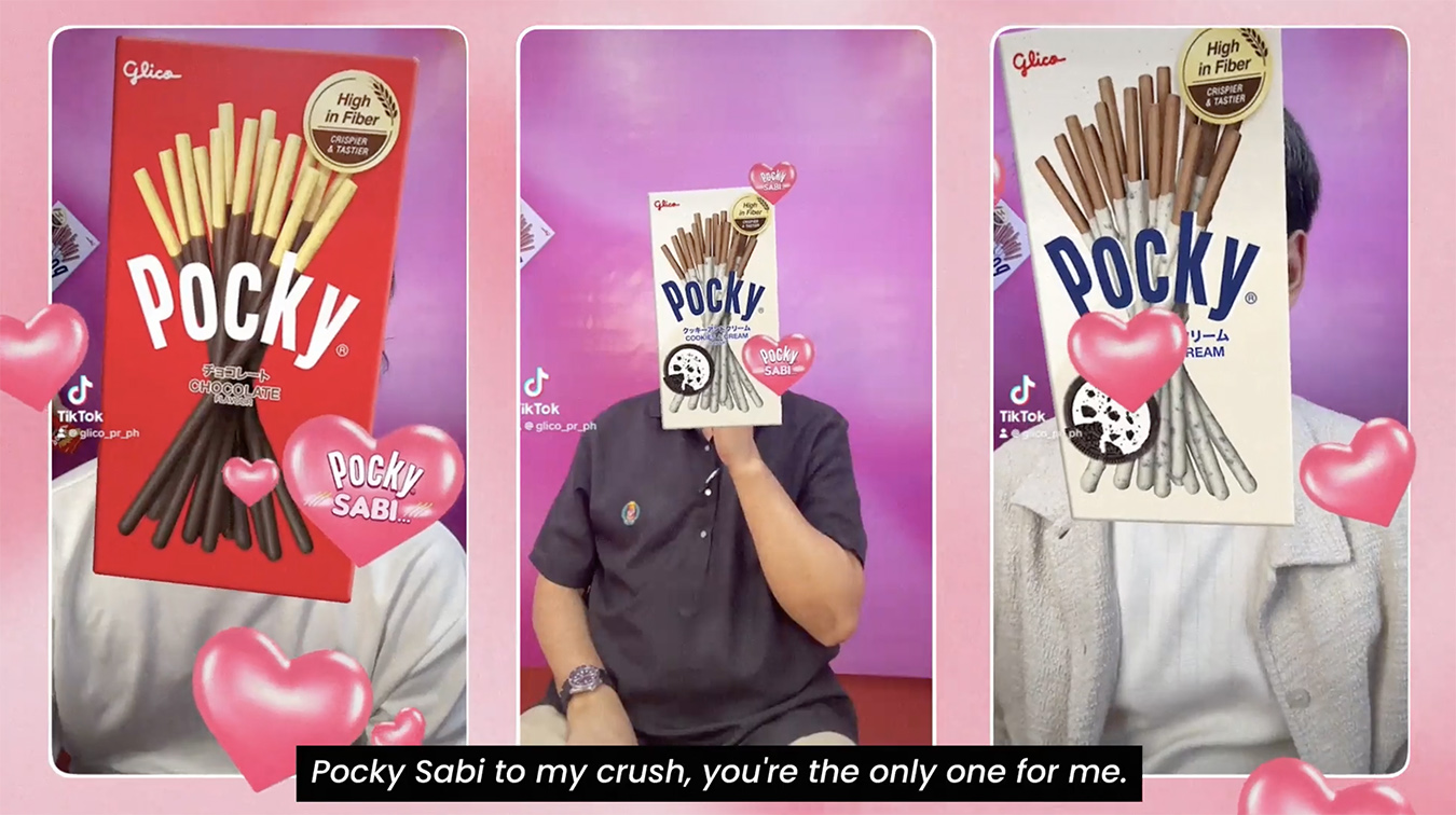 Dentsu Philippines and Pocky help gen Z Filipinos express love anonymously through ‘Pocky Sabi’