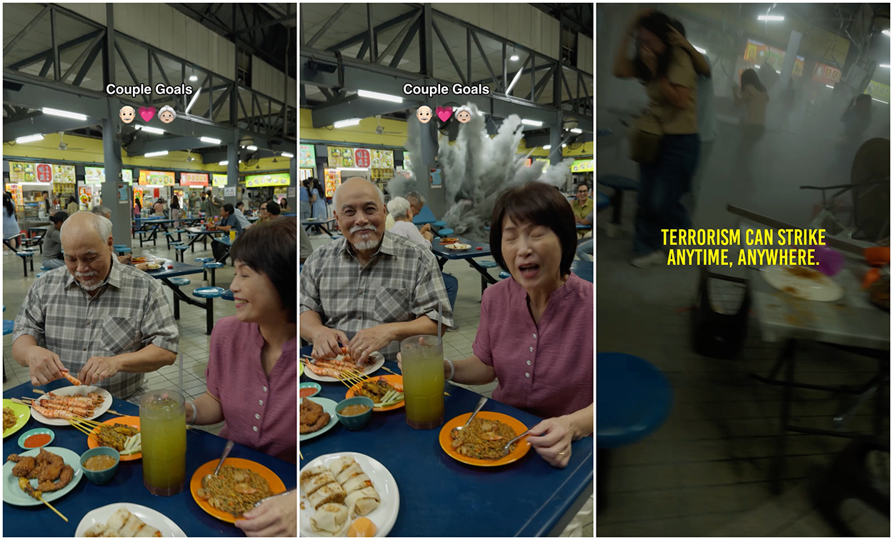 VML Singapore and MHA unveil social reels to promote public vigilance against terrorism