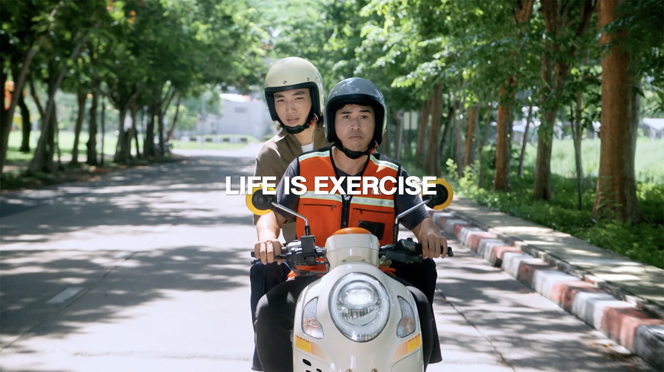 TBWA\Thailand Juice and Sponsor expand the role of electrolyte drinks with “Life Is Exercise”
