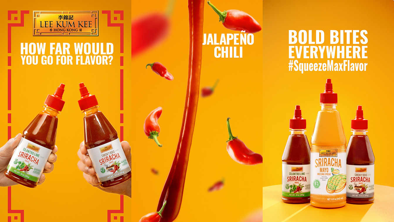 Lee Kum Kee launches new sriracha sauce flavors in the US via Grey Hong Kong campaign