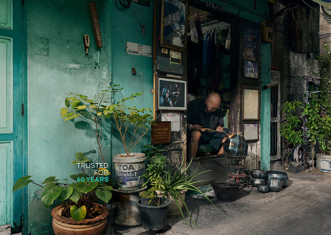TBWA Thailand\Juice captures TOA’s enduring impact with ‘The Life of Paint’ campaign