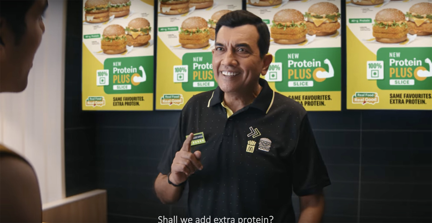 Chef Sanjeev Kapoor stars in latest McDonald’s film showcasing new Protein Plus Range