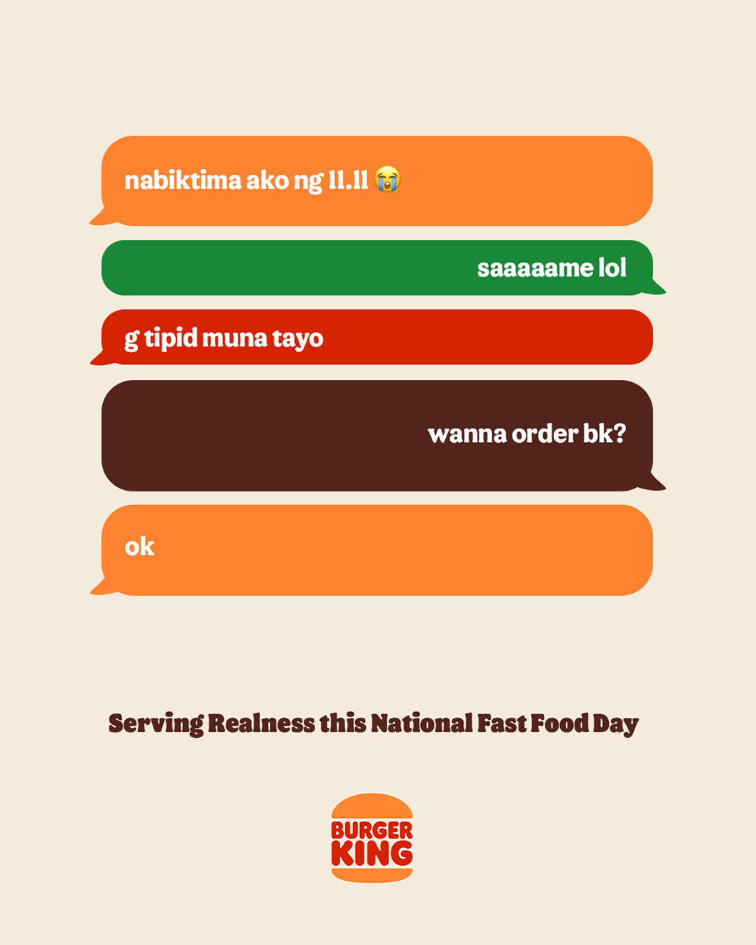 Burger King and Dentsu PH bring the flavor of online cravings to life with “Real Feels”