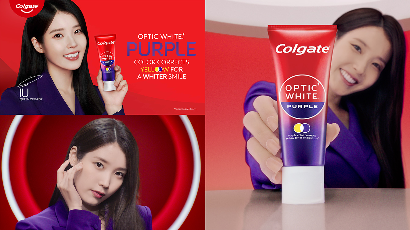 Colgate-Palmolive taps K-Pop icon IU for Optic White Purple campaign across Asia-Pacific