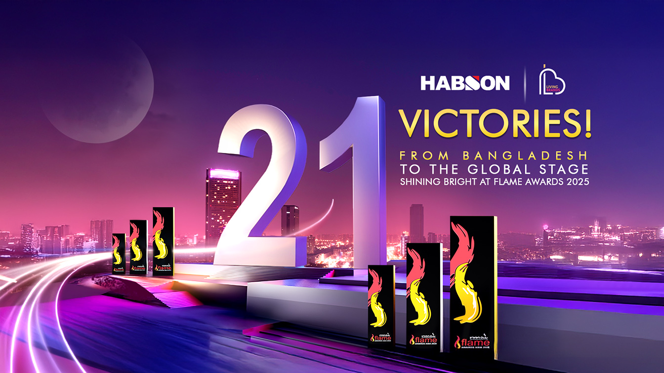 Big win for Bangladesh: Habson Communication & Living Brands bag 8 Golds at FLAME Awards SEA