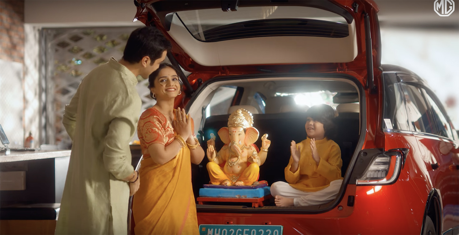 JSW MG Motor India highlights the role of family moments in car buying