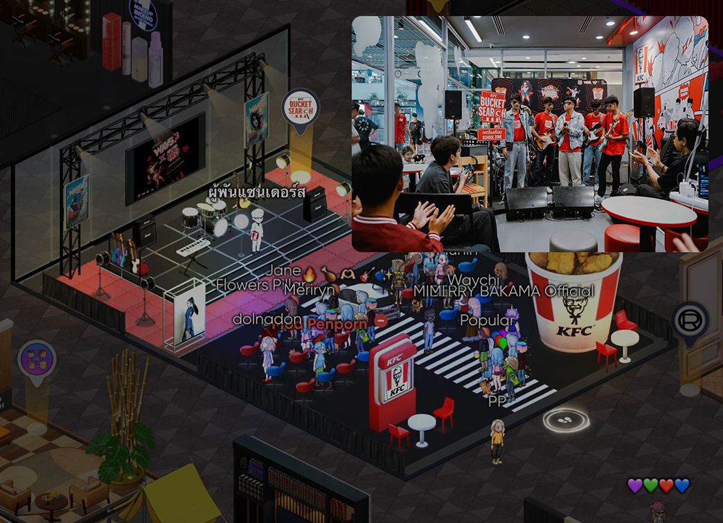 KFC and We Are Social use metaverse to break barriers in music education for Thai youth