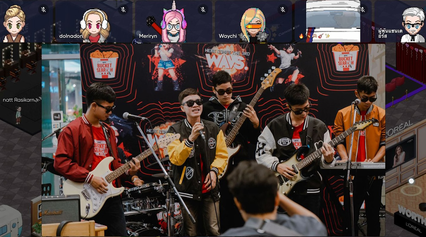 KFC and We Are Social use metaverse to break barriers in music education for Thai youth