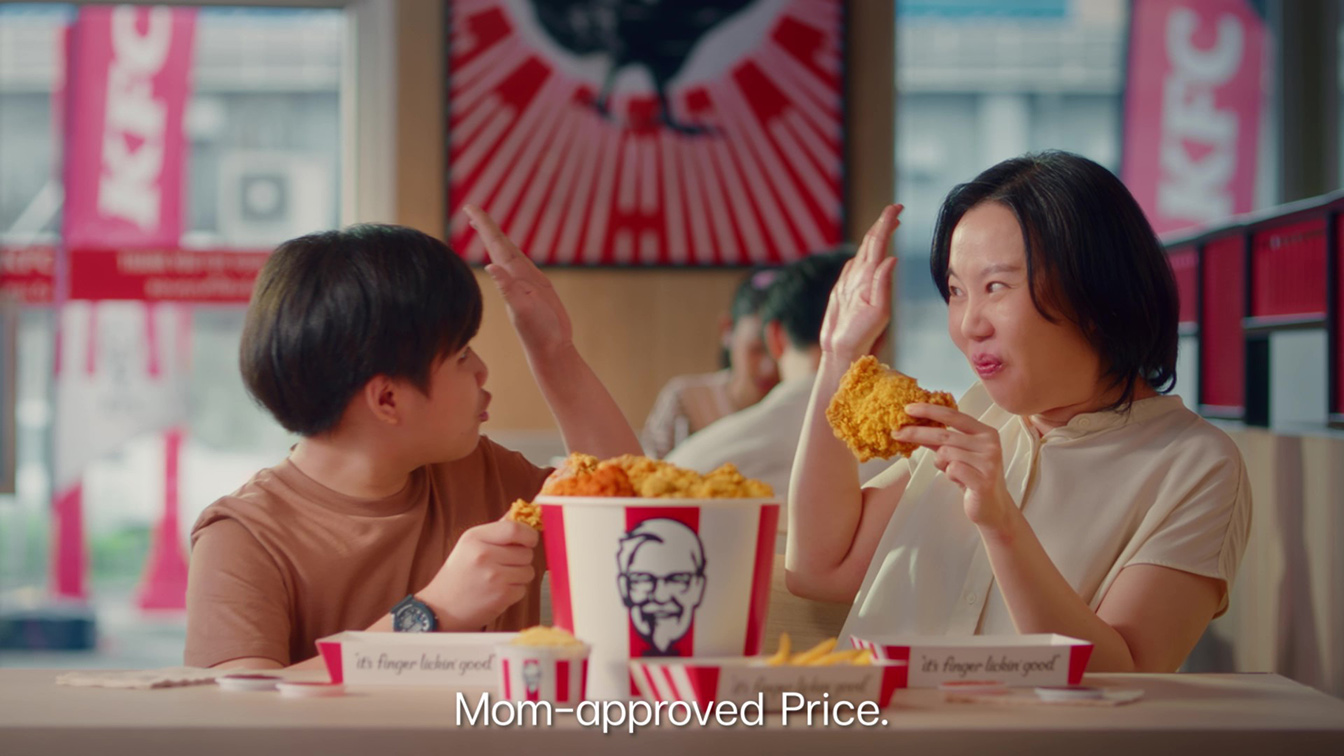 Thai Moms’ negotiation skills shine through in KFC Thailand’s “Mom-Approved Price” film