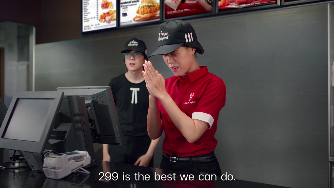 Thai Moms’ negotiation skills shine through in KFC Thailand’s “Mom-Approved Price” film