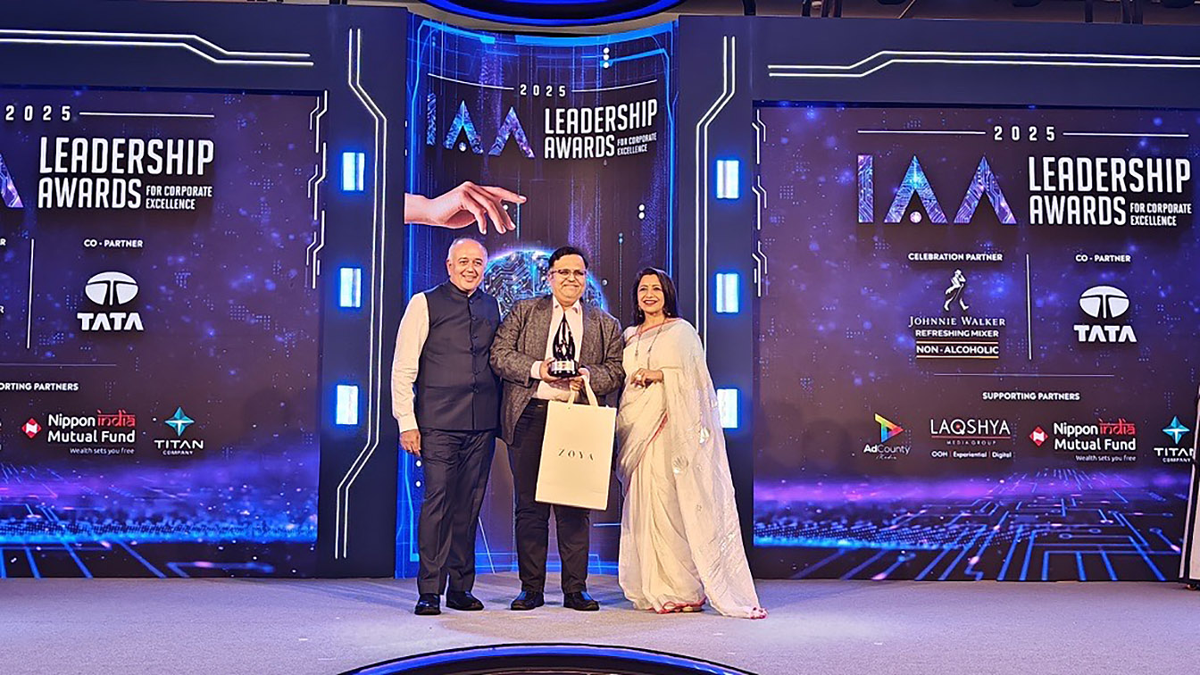 Mohit Joshi Named Media Agency Head of the Year at IAA Leadership Awards in Mumbai