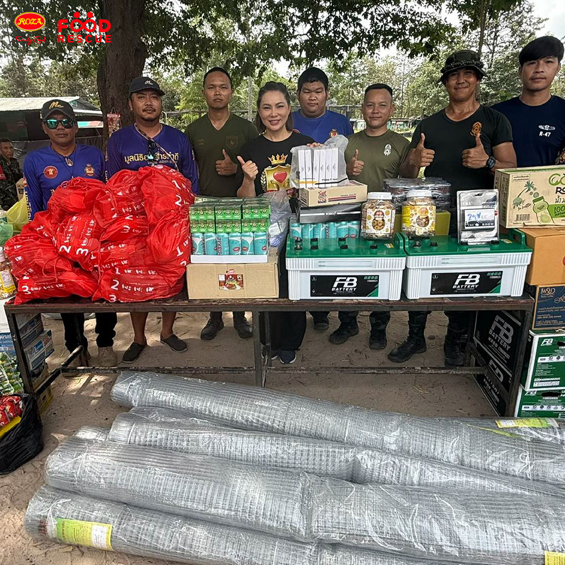 Thai food brand Roza and VML introduce ready-to-eat relief bags for flood affected communities