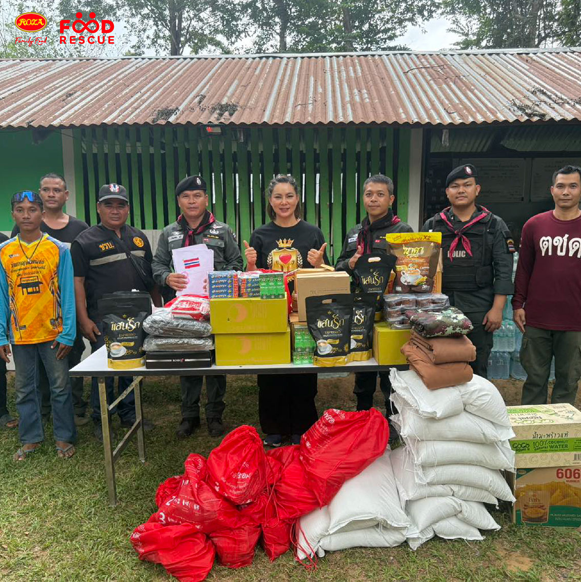 Thai food brand Roza and VML introduce ready-to-eat relief bags for flood affected communities