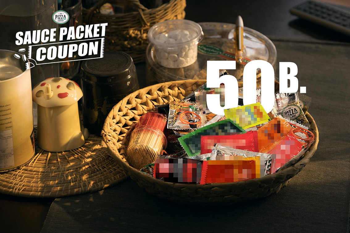 VML Thailand turn unused sauce packets into discounts in The Pizza Company’s new campaign