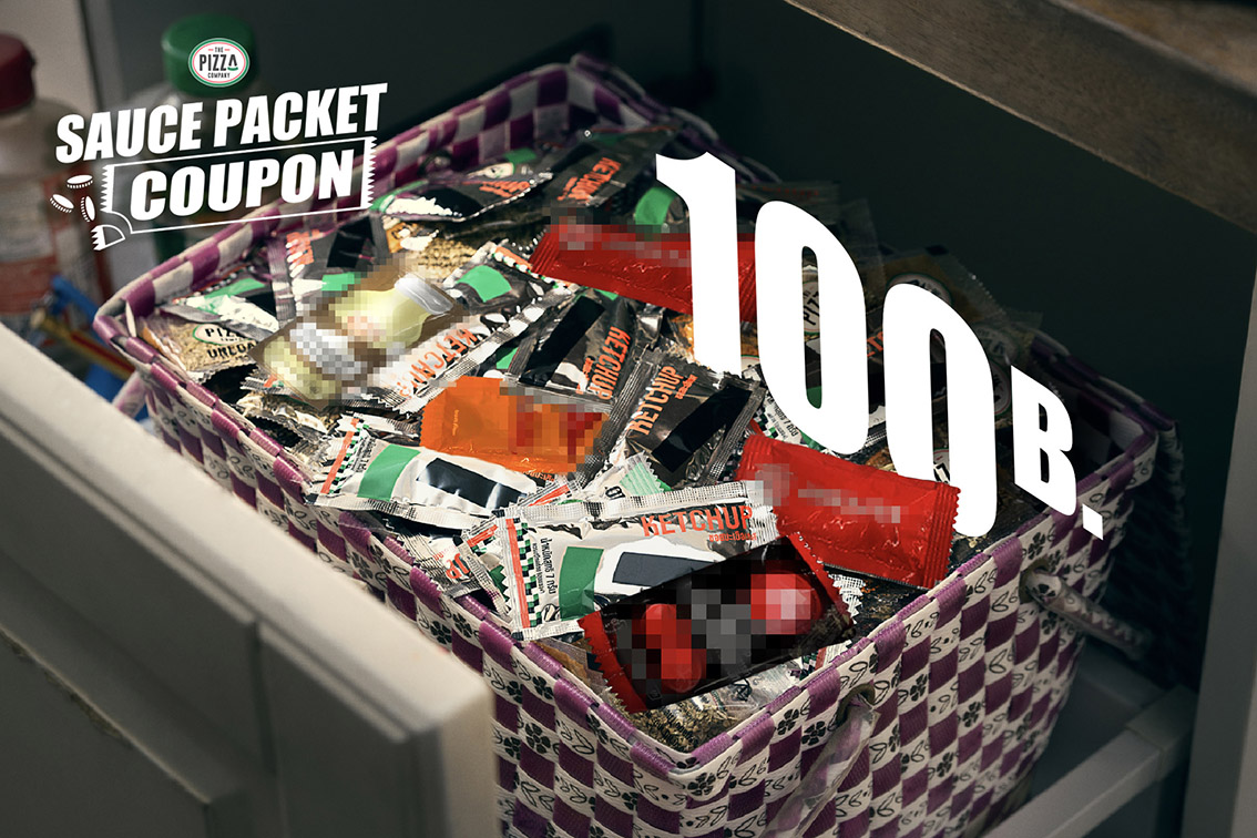VML Thailand turn unused sauce packets into discounts in The Pizza Company’s new campaign