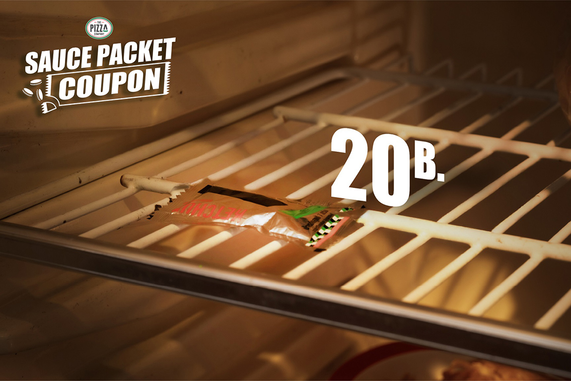 VML Thailand turn unused sauce packets into discounts in The Pizza Company’s new campaign