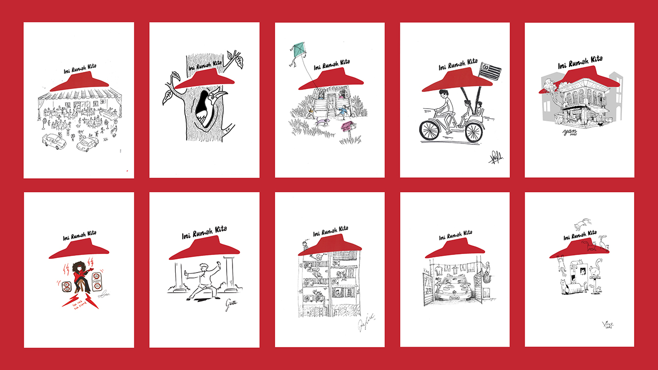 MBCS and Pizza Hut Malaysia unite 68 artists for “Ini Rumah Kita” Merdeka art movement