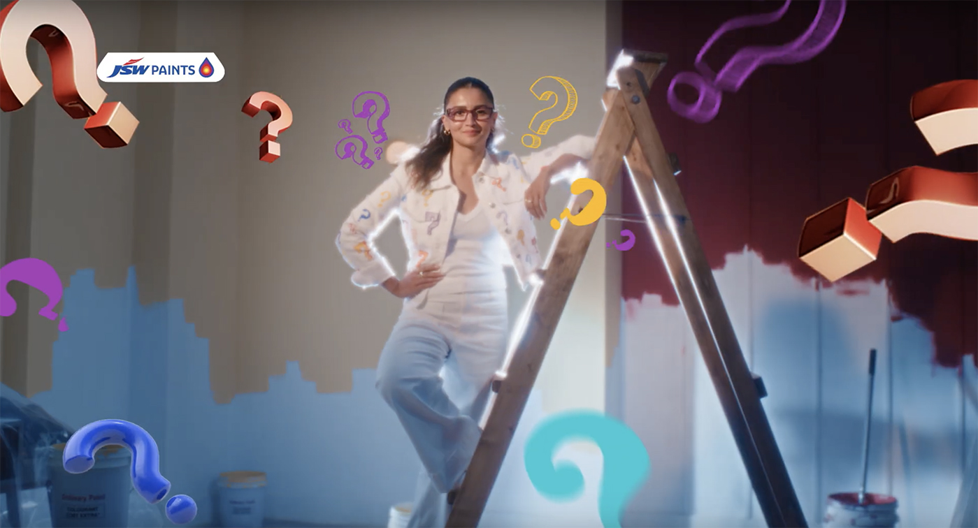 Alia Bhatt and Dulquer Salmaan feature in JSW Paints’ festive film via TBWA\India