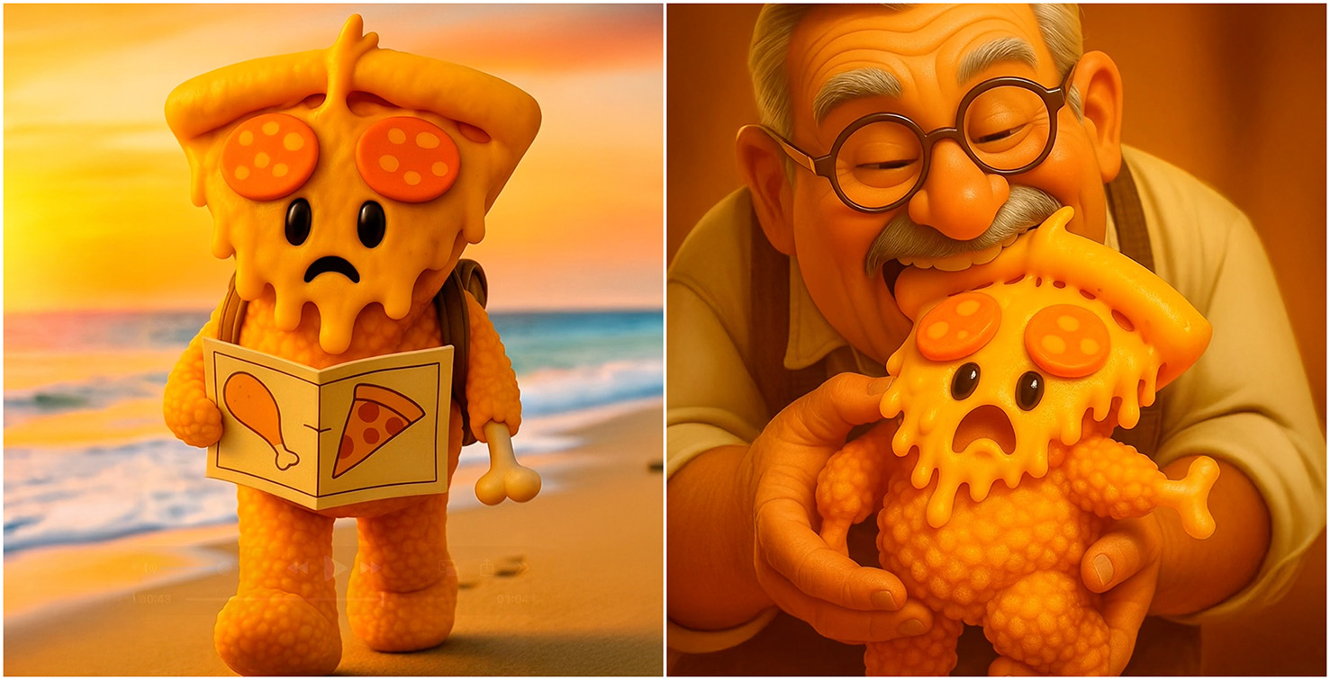 KFC Thailand brings back Chizza in surreal brainrot style with Chizzalulu Chizzalala