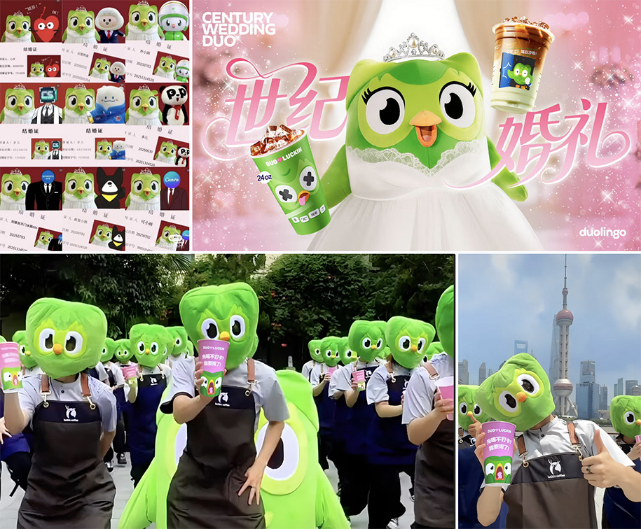 Duolingo and FRED & FARID Shanghai turn “Duo Energy” into a viral summer trilogy