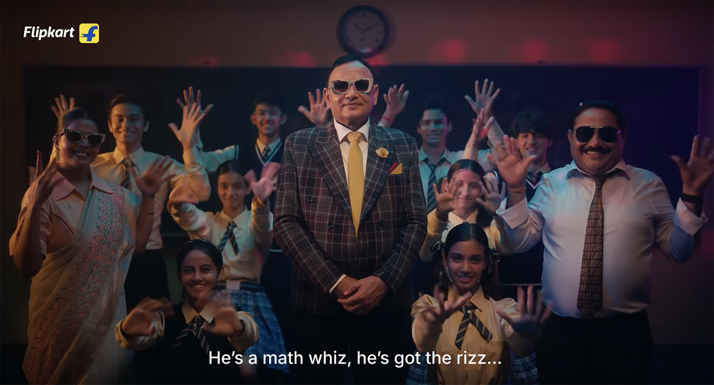 Dr. R.D. Sharma turns math into mega deals in Flipkart’s Big Billion Days film via Talented