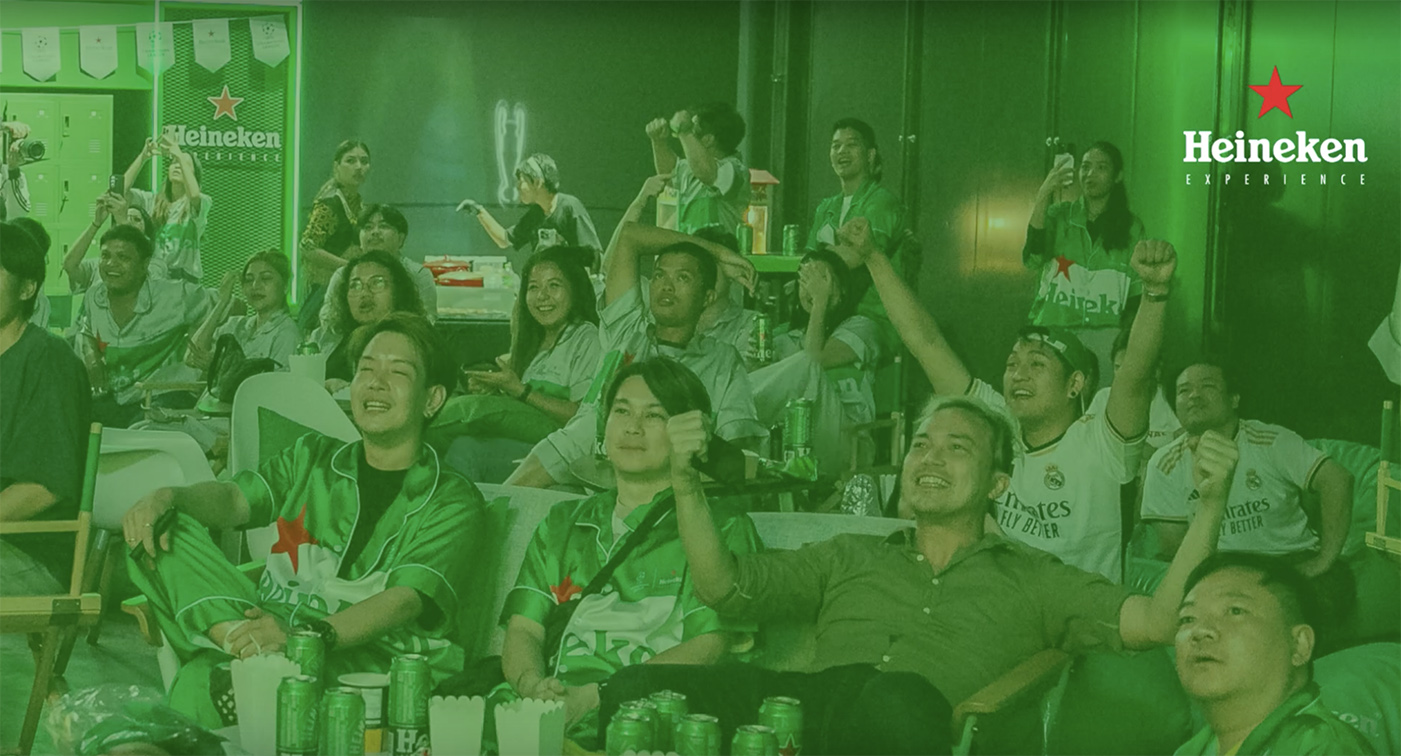 Dentsu Thailand and Heineken celebrate hardcore football fans with immersive UEFA campaign