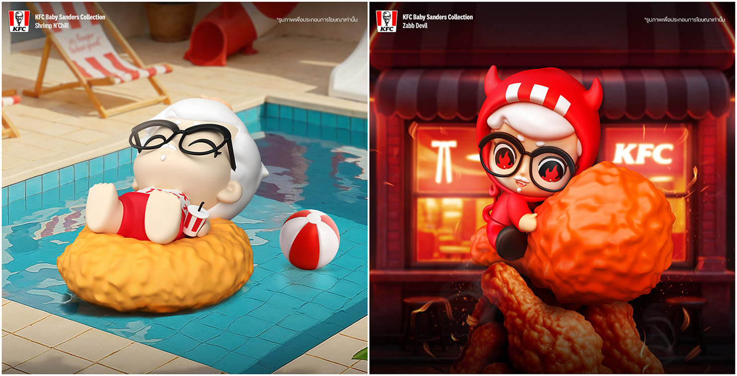 KFC Thailand launches “Baby Sanders Collection” to mark the Colonel’s Birthday