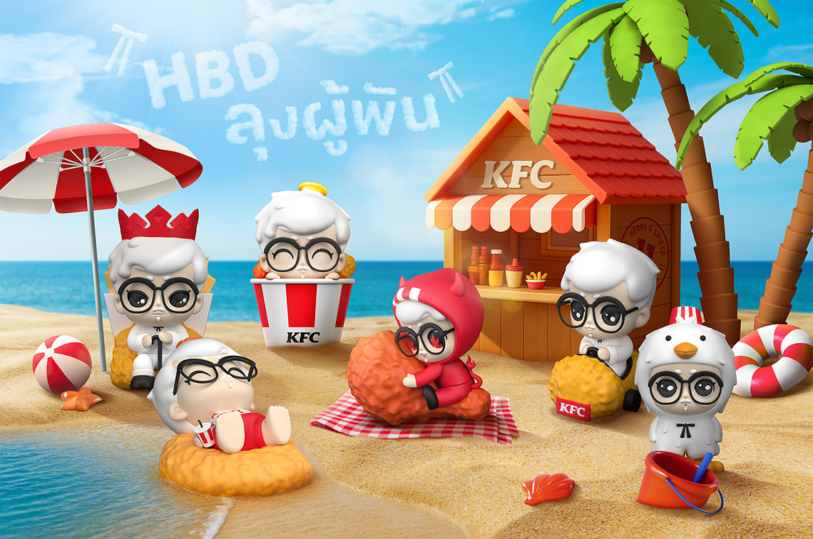 KFC Thailand launches “Baby Sanders Collection” to mark the Colonel’s Birthday