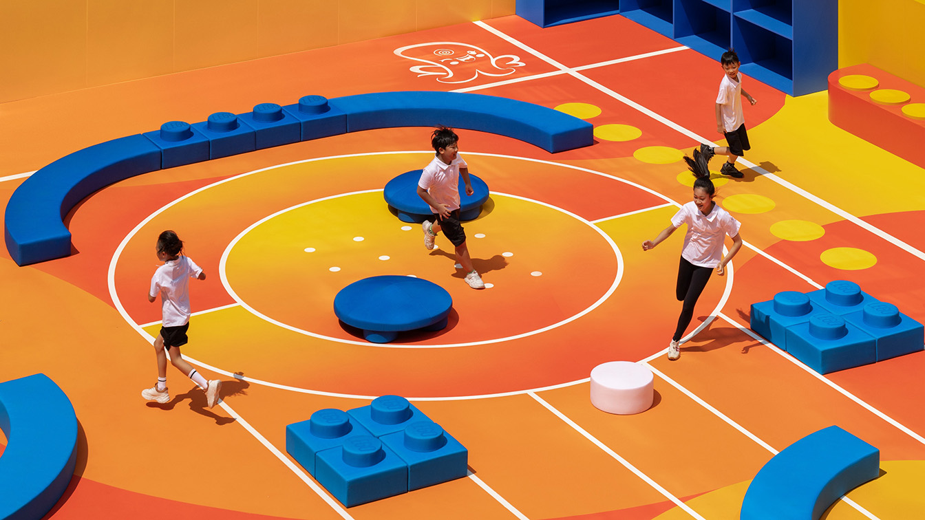 LEGO and Nike transform playtime with innovative playground concept in Shanghai