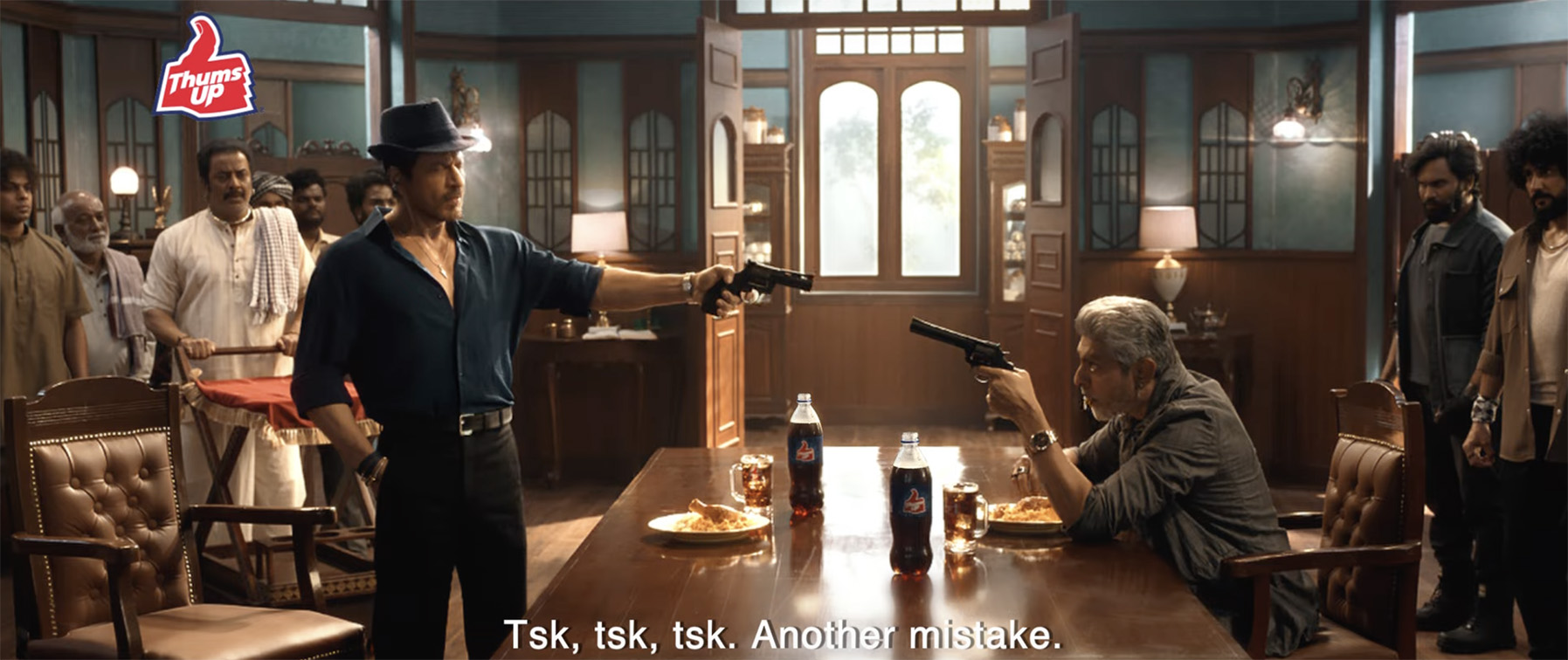 VML India and Thums Up introduce two hands ritual with Shah Rukh Khan and Jagapathi Babu