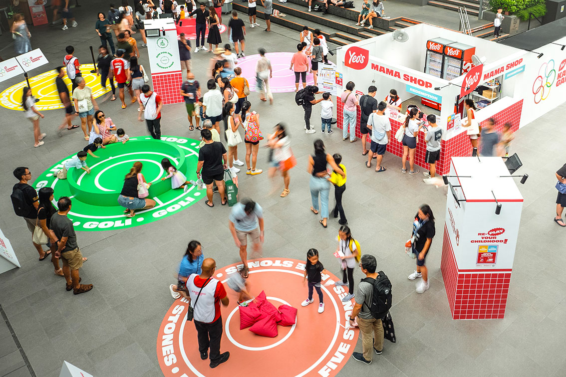 Yeo’s and Forsman & Bodenfors bring back childhood fun with SG60 Kampong Games