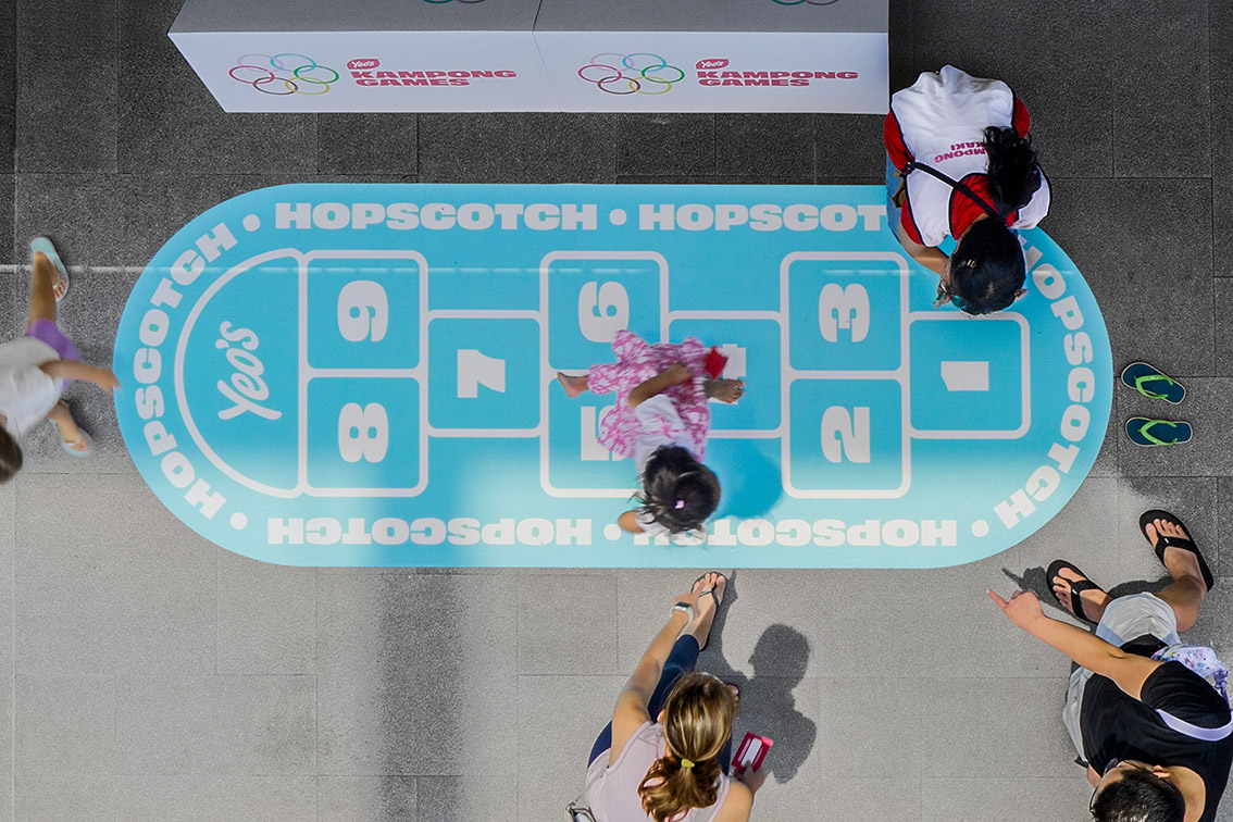 Yeo’s and Forsman & Bodenfors bring back childhood fun with SG60 Kampong Games