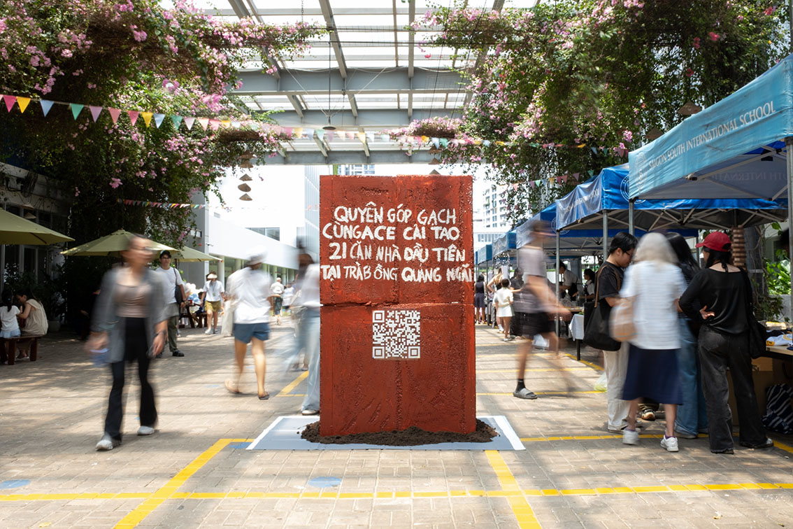 Happiness Saigon helps ACE turn bricks into a symbol of real change