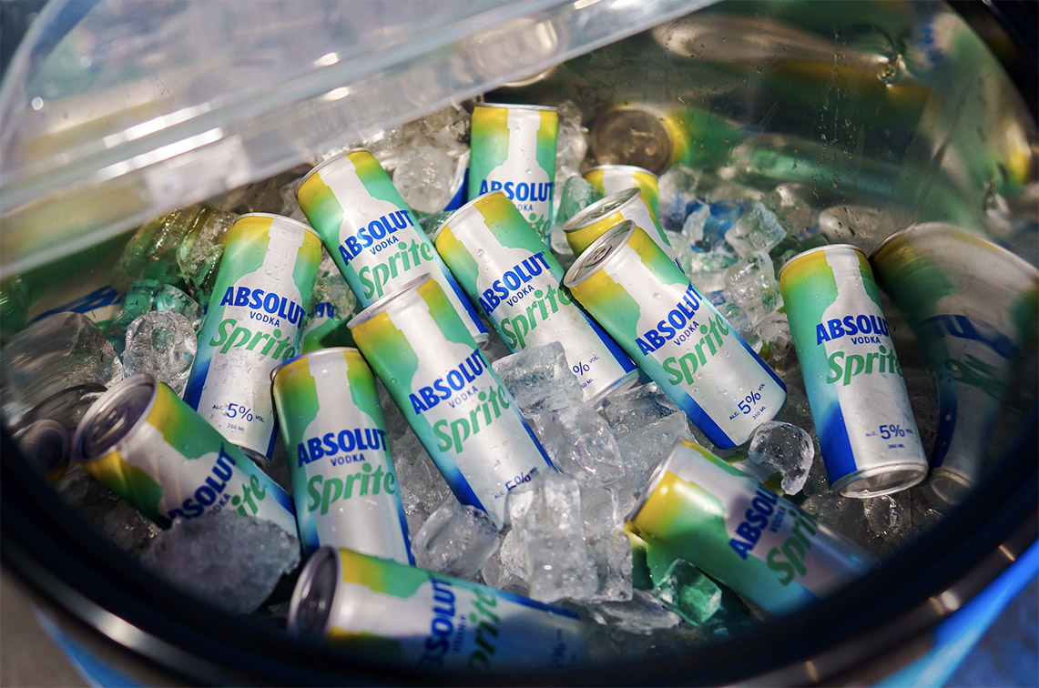 Absolut Vodka & SPRITE launches in Singapore celebrating life’s spontaneous moments