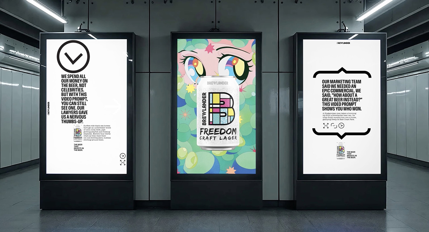 BLKJ Havas Singapore and Brewlander turn AI into the ultimate craft beer ad tool