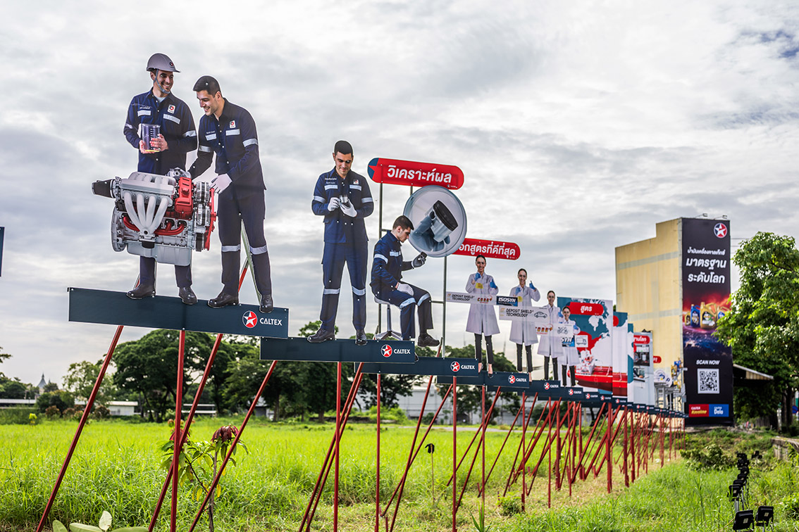 Chevron Thailand and Digitas turn lubricant production into immersive roadside experience