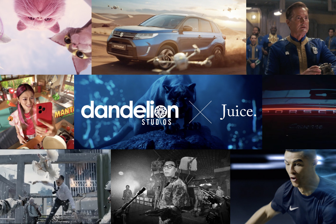Dandelion Studios and Juice team to launch high-end CGI production alliance in Singapore